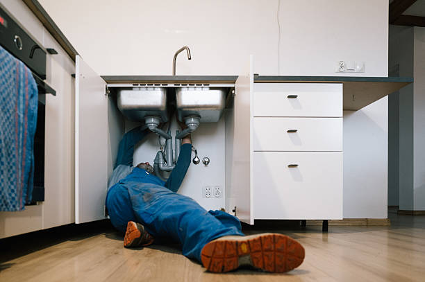 Professional Drain Cleaning technician working in Scio, OH
